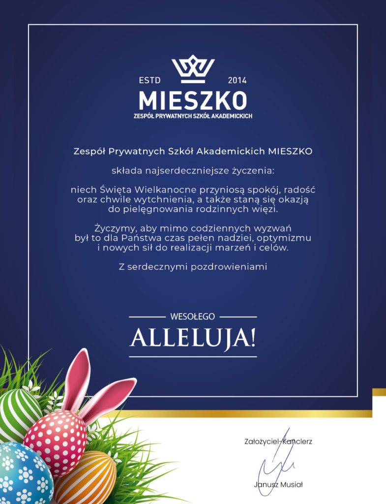 Radosnych Świąt Wielkanocnych!